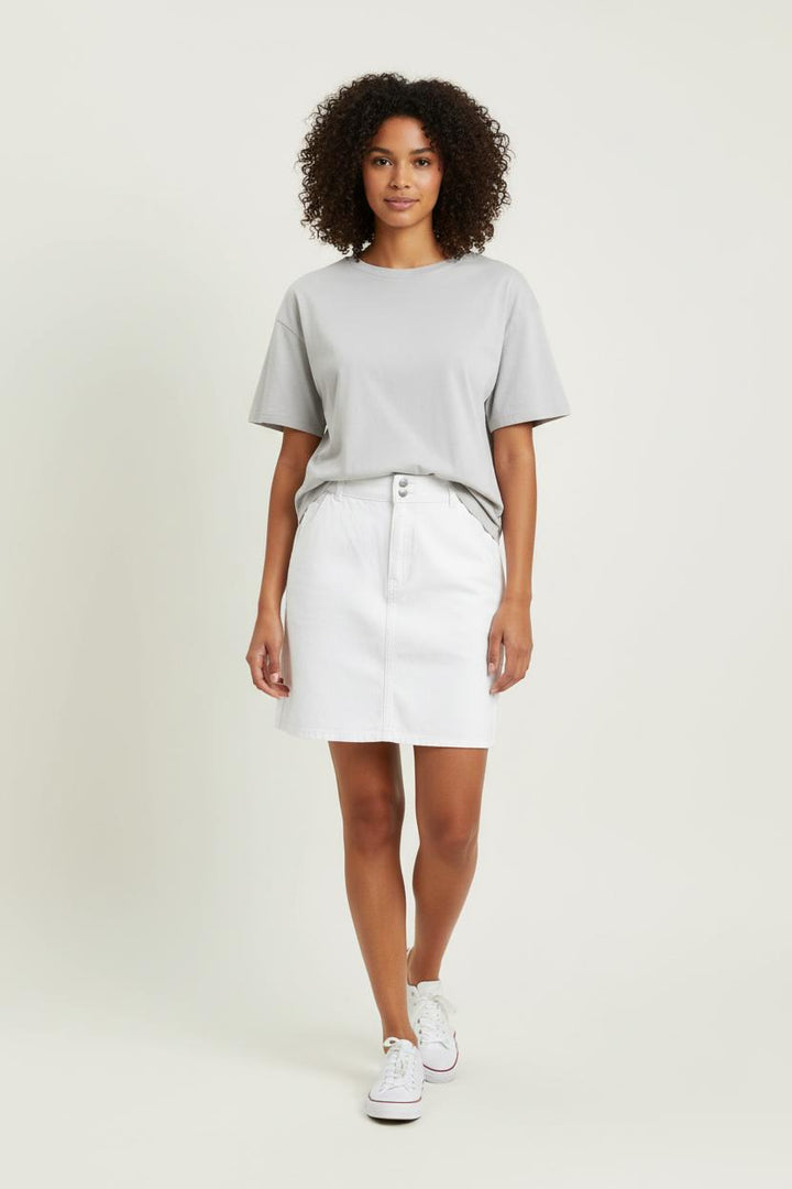 Jupe Courte Blanche - Taille XS/34 de la marque Maison 123 | PARAD96335 - Vendu par Paradigme - Image 1
