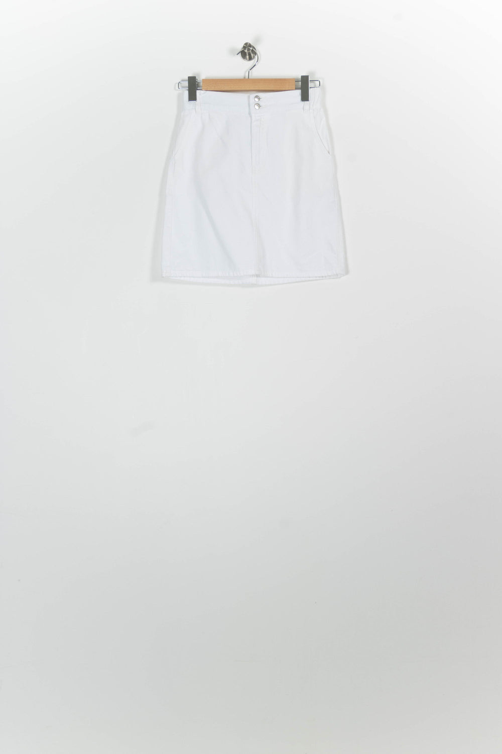 Jupe Courte Blanche - Taille XS/34 de la marque Maison 123 | PARAD96335 - Vendu par Paradigme - Image 2