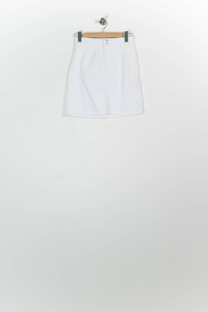 Jupe Courte Blanche - Taille XS/34 de la marque Maison 123 | PARAD96335 - Vendu par Paradigme - Image 2