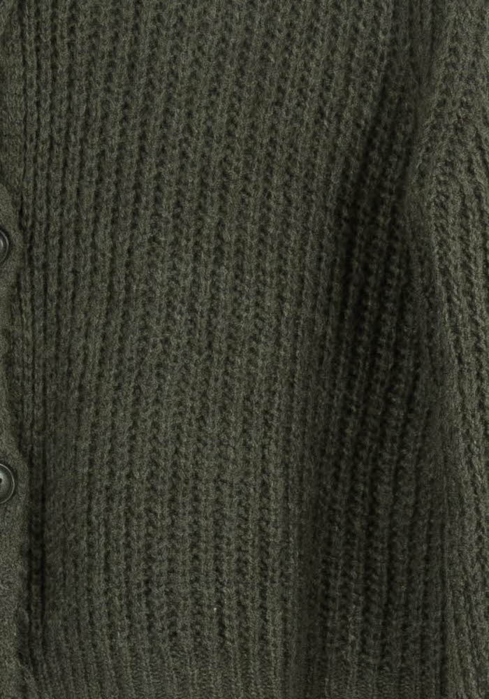 Cardigan Vert - Taille XS/34 de la marque La Fée Maraboutée | PARAD96337 - Vendu par Paradigme - Image 3