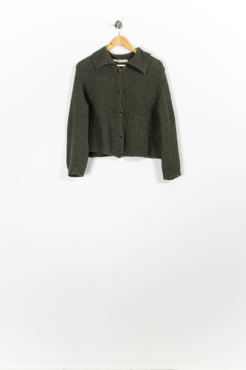 Cardigan Vert - Taille XS/34 de la marque La Fée Maraboutée | PARAD96337 - Vendu par Paradigme - Image 2