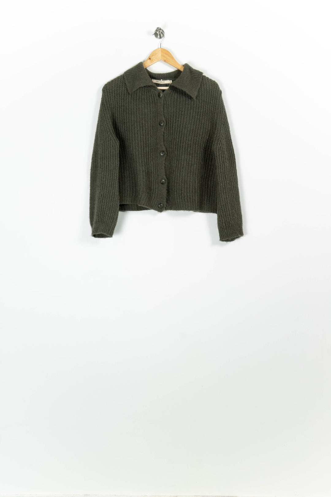 Cardigan Vert - Taille XS/34 de la marque La Fée Maraboutée | PARAD96337 - Vendu par Paradigme - Image 2
