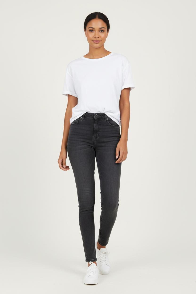 Jean Skinny Gris - Taille S/36 de la marque Comptoir des Cotonniers | PARAD96338 - Vendu par Paradigme - Image 1