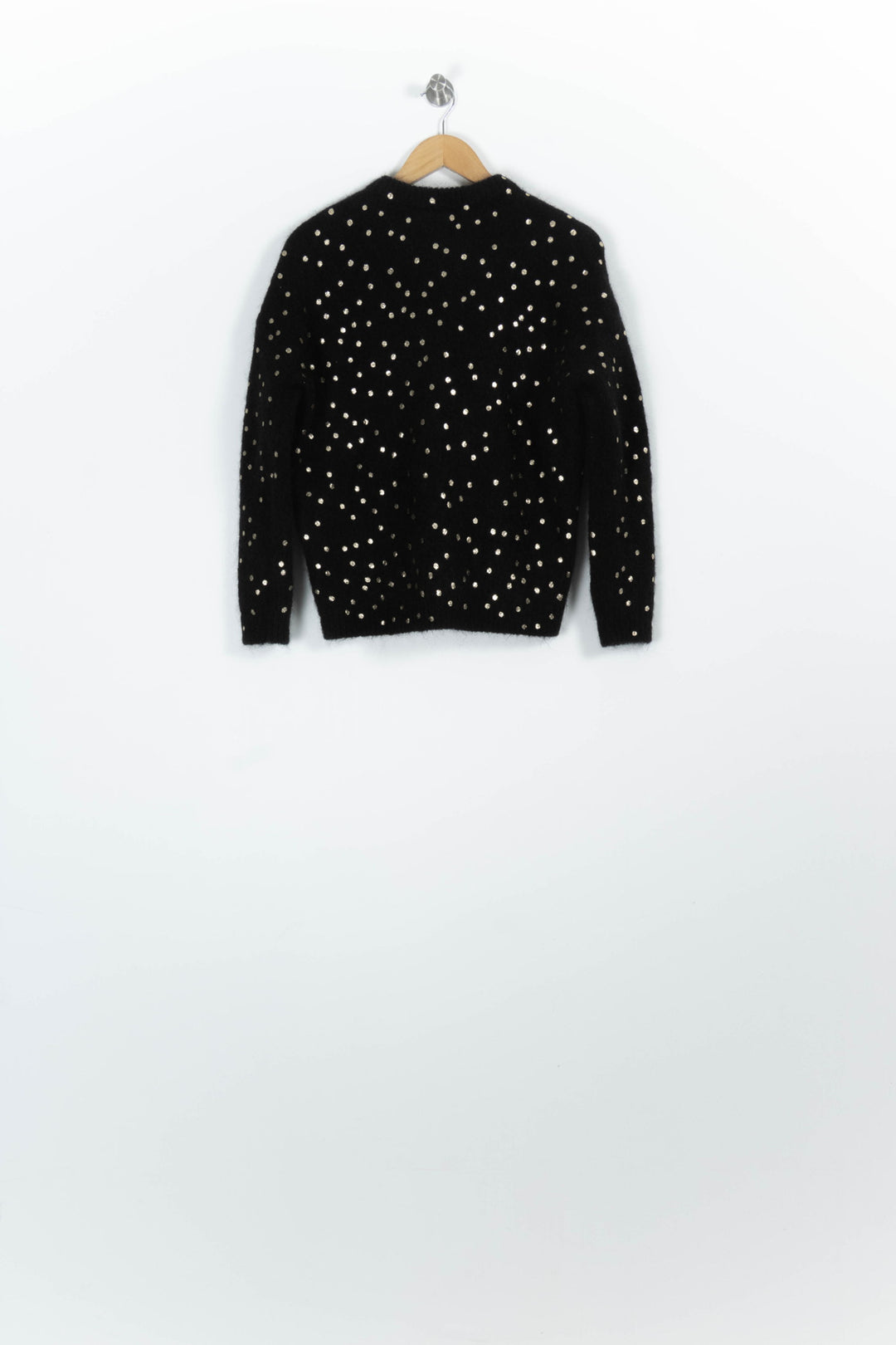 Cardigan Noir et Doré - Taille XS/34 de la marque Sézane | PARAD96340 - Vendu par Paradigme - Image 4