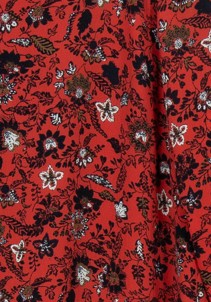 Robe Courte Rouge et Noire - Taille M/38 de la marque I.Code | PARAD96341 - Vendu par Paradigme - Image 3