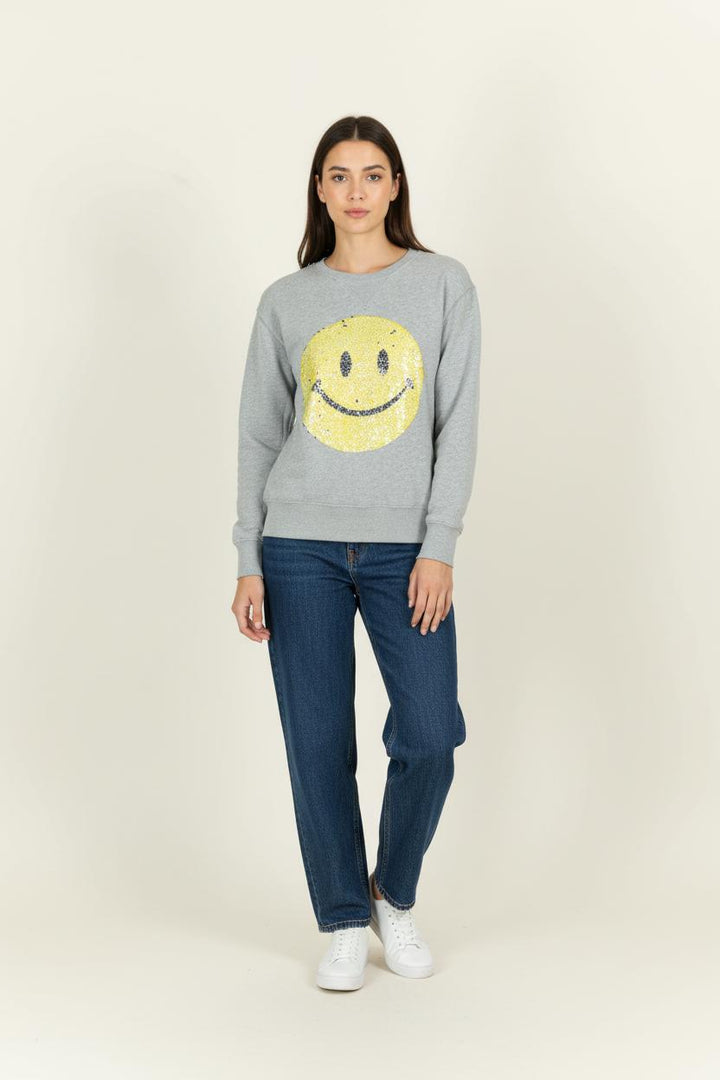 Sweat Gris et Jaune - Taille S/36 de la marque Bellerose | PARAD96343 - Vendu par Paradigme - Image 1