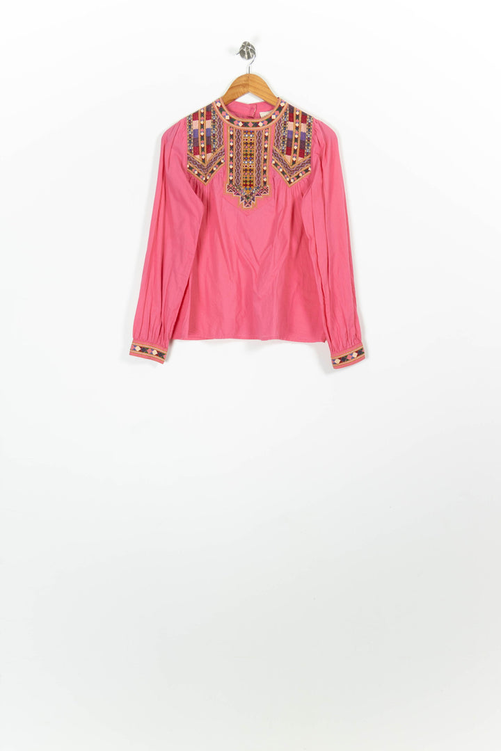 Blouse Rose - Taille XS/34 de la marque Sézane | PARAD96344 - Vendu par Paradigme - Image 2
