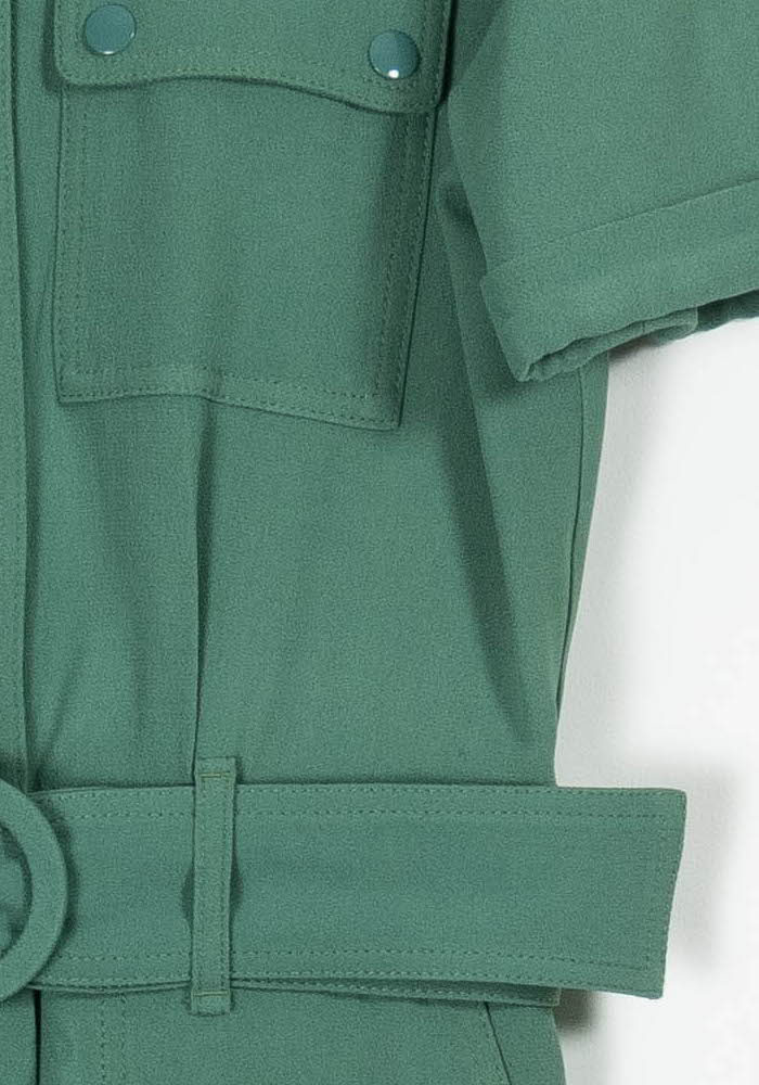 Combinaison Pantalon Verte - Taille M/38 de la marque Sézane | PARAD96345 - Vendu par Paradigme - Image 3