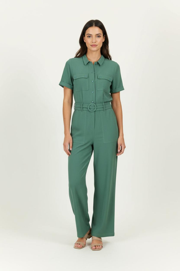 Combinaison Pantalon Verte - Taille M/38 de la marque Sézane | PARAD96345 - Vendu par Paradigme - Image 1