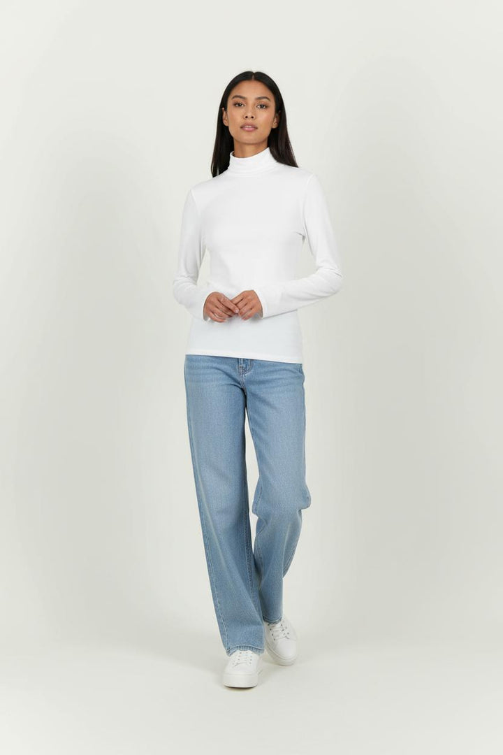 Sous-pull Blanc - Taille M/38 de la marque Caroll | PARAD96346 - Vendu par Paradigme - Image 1