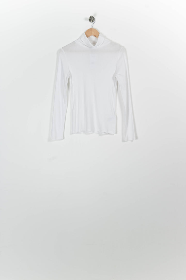 Sous-pull Blanc - Taille M/38 de la marque Caroll | PARAD96346 - Vendu par Paradigme - Image 2