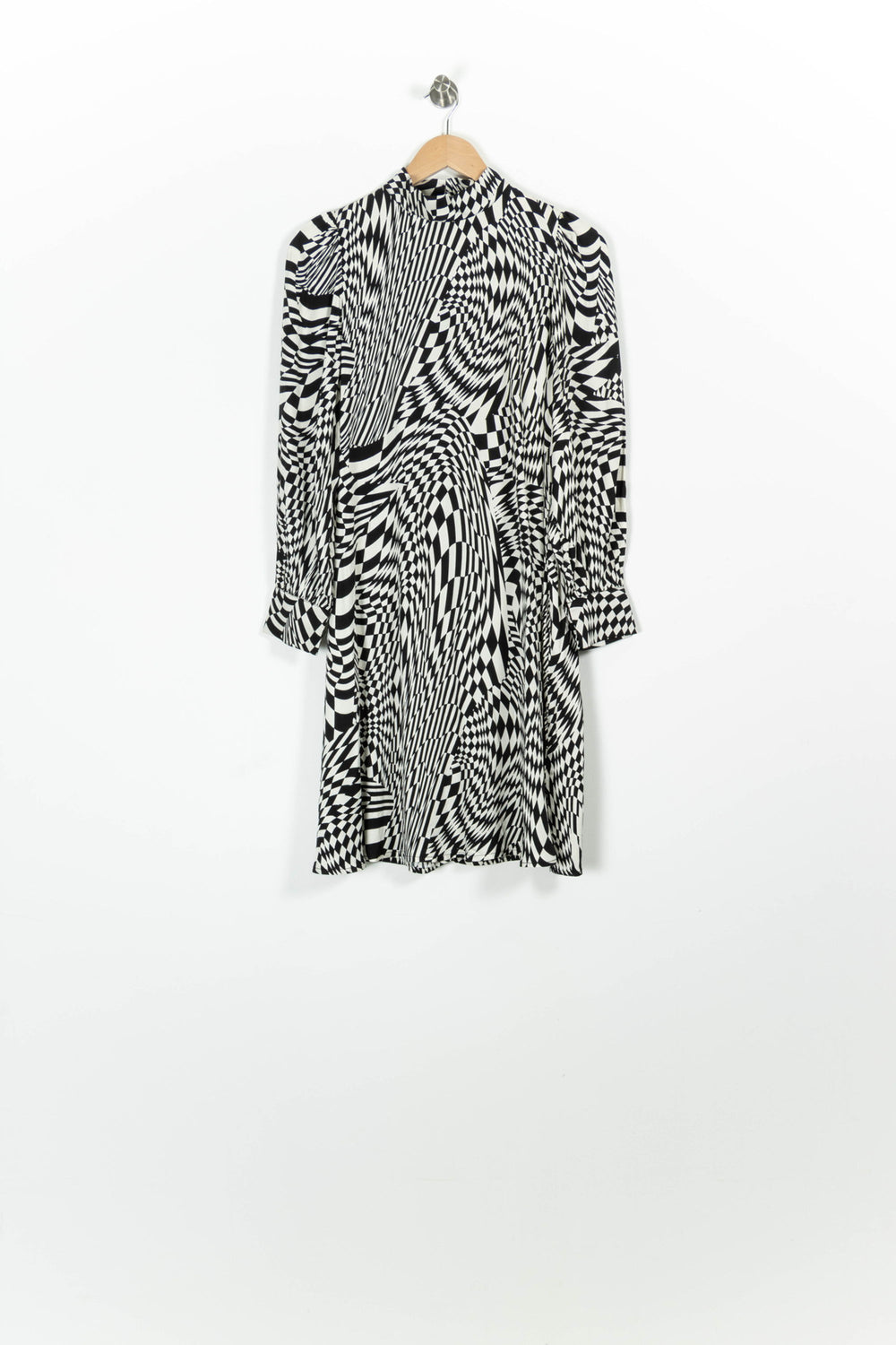 Robe midi Noire et Blanche - Taille S/36 de la marque IKKS | PARAD96350 - Vendu par Paradigme - Image 2