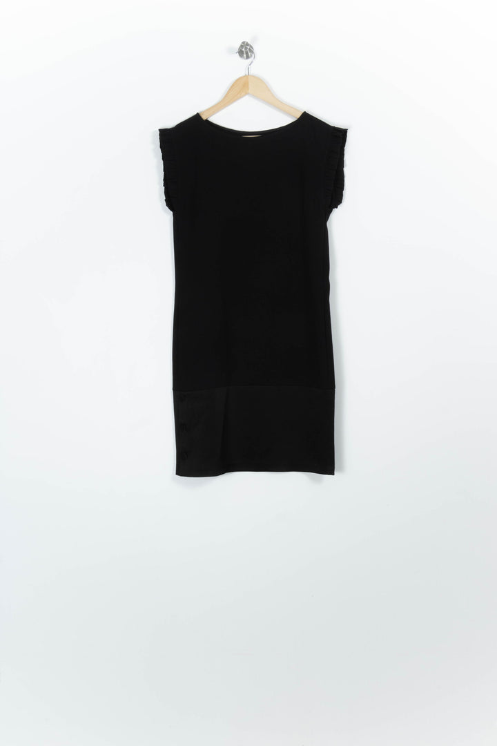 Robe Droite Noire - Taille S/36 de la marque Claudie Pierlot | PARAD96356 - Vendu par Paradigme - Image 2