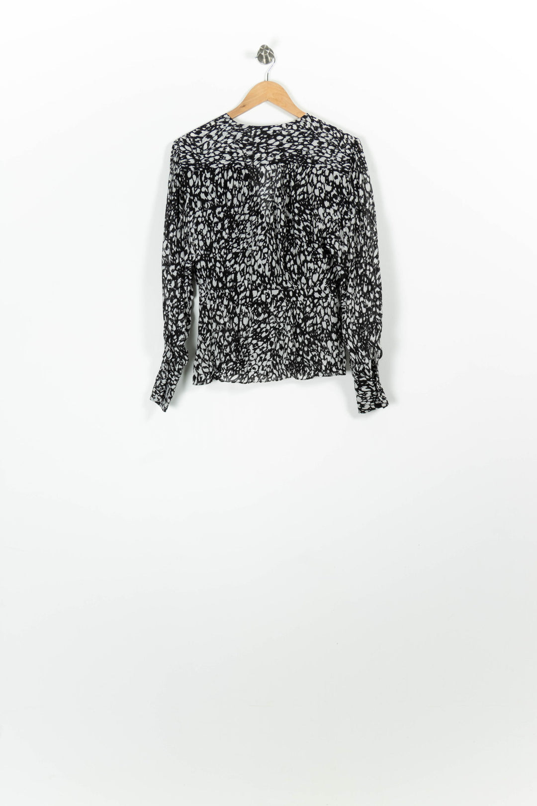 Blouse Noire et Blanche - Taille S/36 de la marque The Kooples | PARAD96363 - Vendu par Paradigme - Image 4