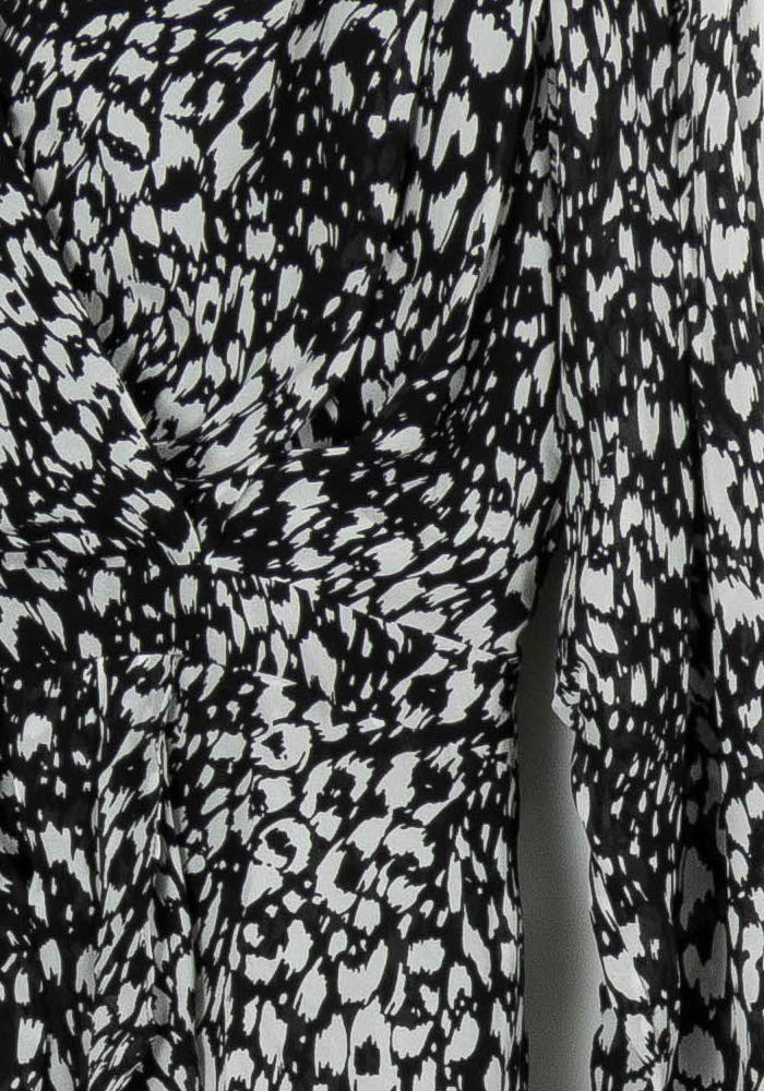 Blouse Noire et Blanche - Taille S/36 de la marque The Kooples | PARAD96363 - Vendu par Paradigme - Image 3