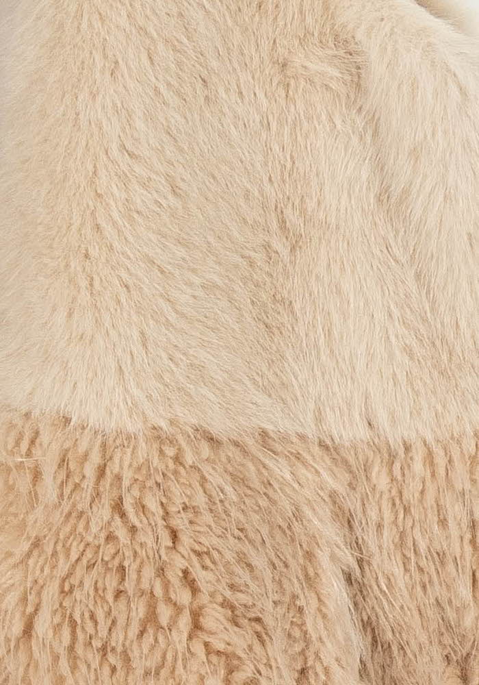 Gilet Sans Manches Beige - Taille S/36 de la marque La Fée Maraboutée | PARAD96365 - Vendu par Paradigme - Image 3