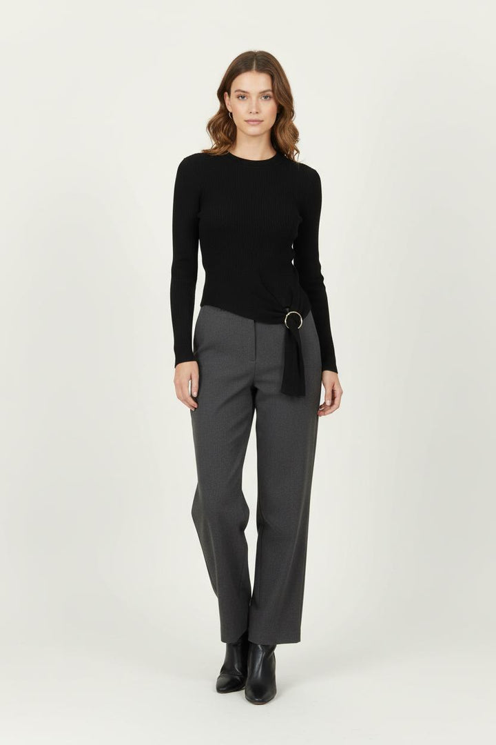 Pull Noir - Taille S/36 de la marque Claudie Pierlot | PARAD96366 - Vendu par Paradigme - Image 1