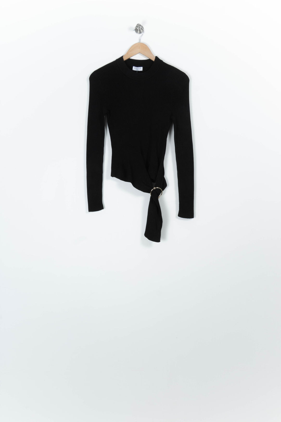 Pull Noir - Taille S/36 de la marque Claudie Pierlot | PARAD96366 - Vendu par Paradigme - Image 2