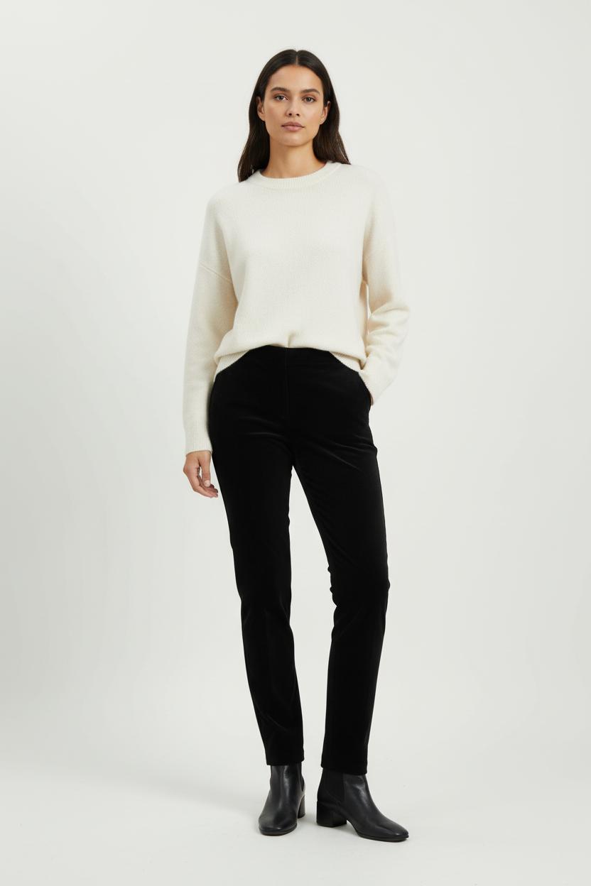 Pantalon Noir - Taille M/38 de la marque Caroll | PARAD96371 - Vendu par Paradigme - Image 1