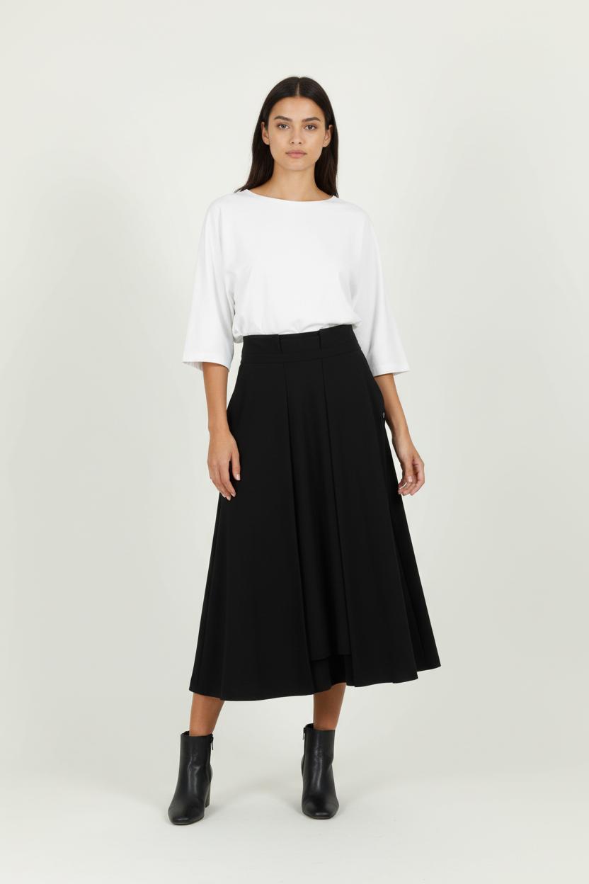 Jupe Midi Noire - Taille M/38 de la marque Bérénice | PARAD96373 - Vendu par Paradigme - Image 1