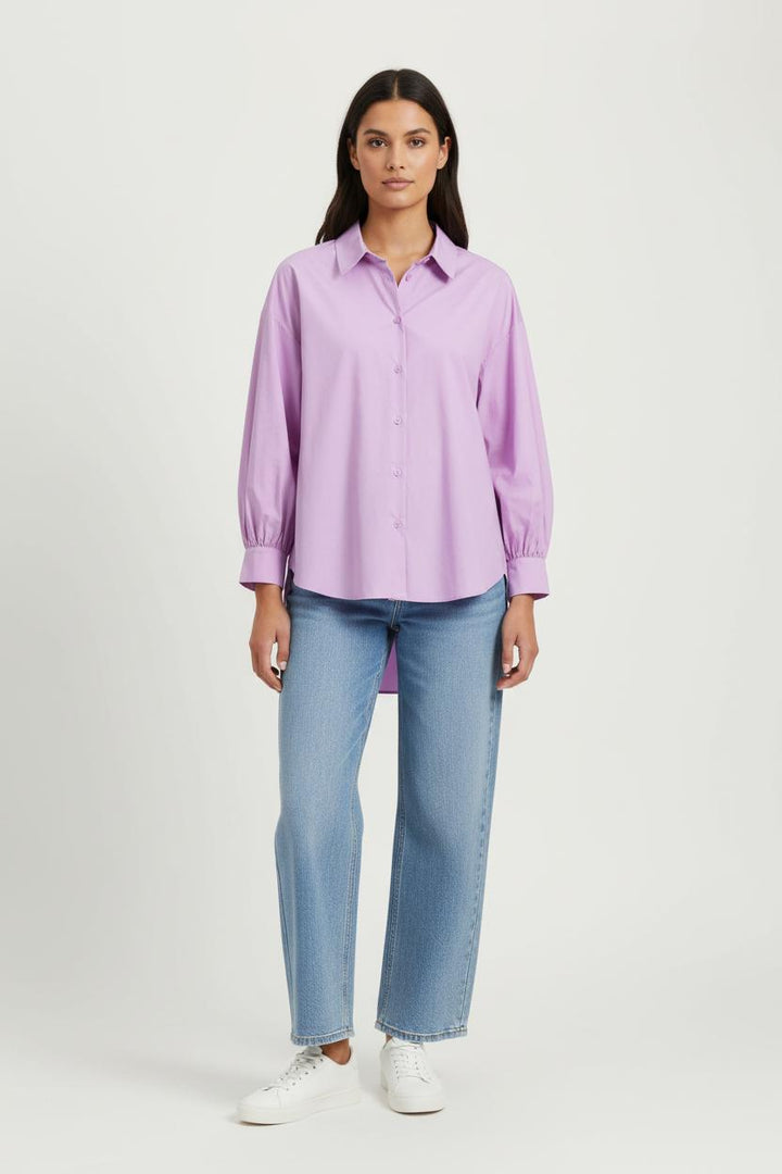 Chemise Violette - Taille S/36 de la marque Essentiel Antwerp | PARAD96376 - Vendu par Paradigme - Image 1