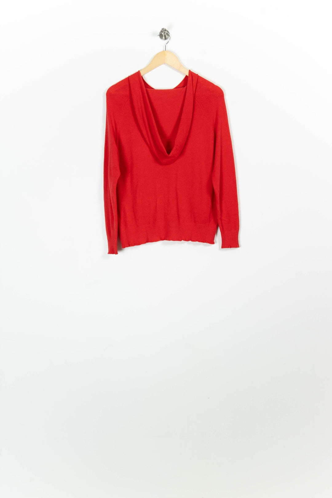 Pull Rouge - Taille XS/34 de la marque La Fée Maraboutée | PARAD96379 - Vendu par Paradigme - Image 4