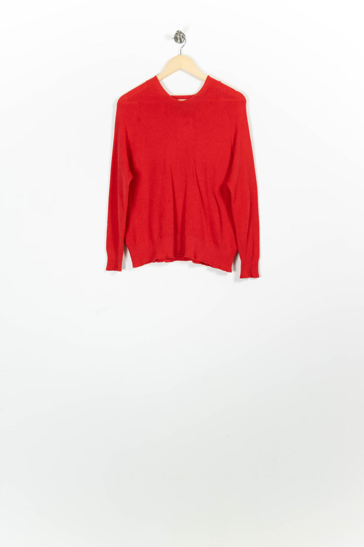 Pull Rouge - Taille XS/34 de la marque La Fée Maraboutée | PARAD96379 - Vendu par Paradigme - Image 2