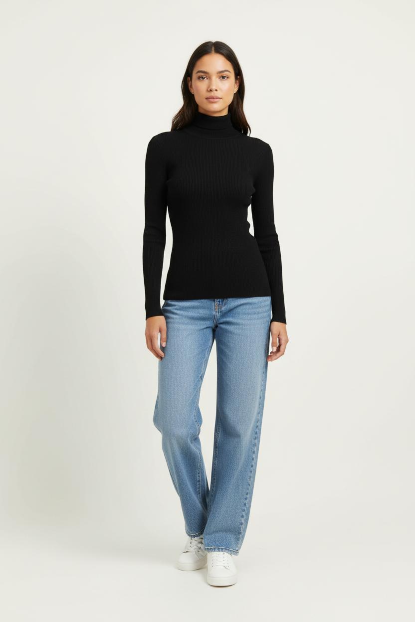 Pull Noir - Taille XS/34 de la marque Maje | PARAD96385 - Vendu par Paradigme - Image 1