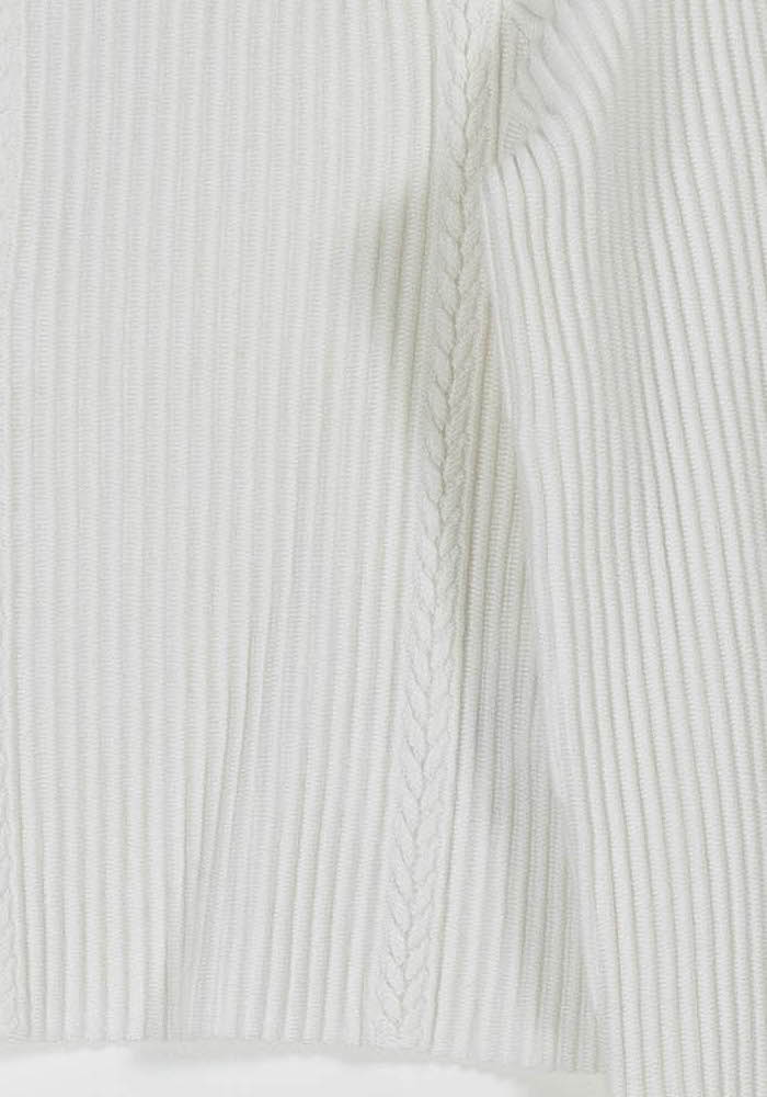 Pull Zippé Blanc - Taille S/36 de la marque Maje | PARAD96386 - Vendu par Paradigme - Image 3