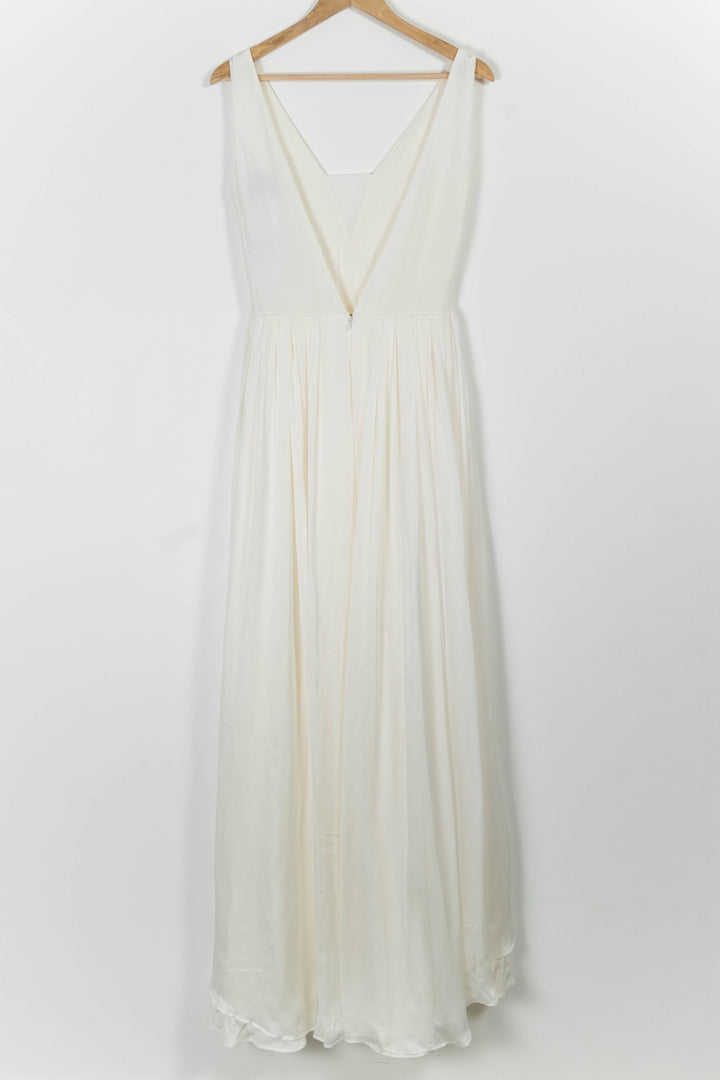 Robe De Mariée Blanche - Taille S/36 de la marque Maison Lemoine | PARAD96389 - Vendu par Paradigme - Image 4