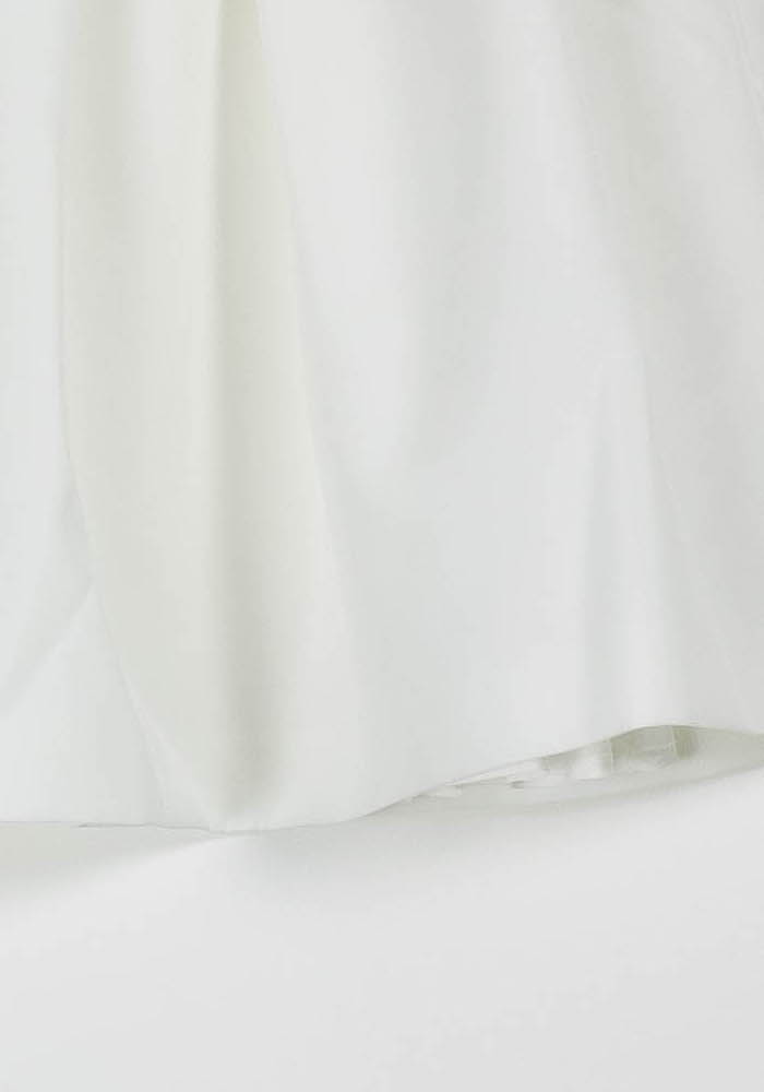 Jupe Plissée Blanche - Taille S/36 de la marque Maison Lemoine | PARAD96391 - Vendu par Paradigme - Image 3