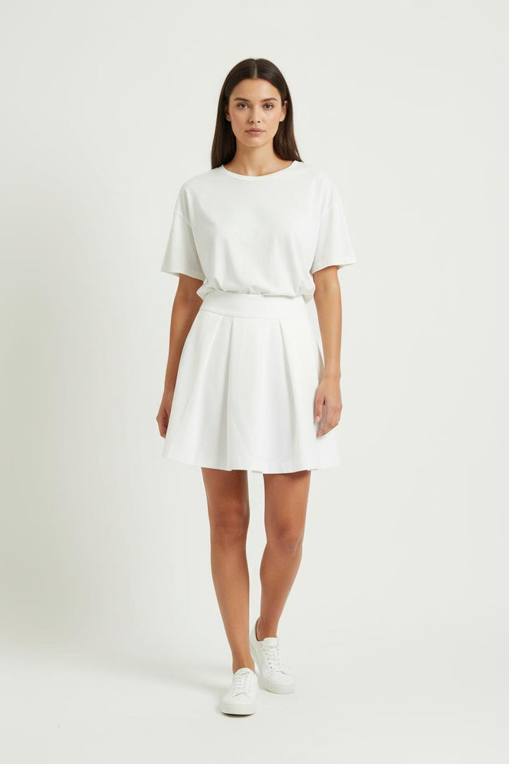 Jupe Plissée Blanche - Taille S/36 de la marque Maison Lemoine | PARAD96391 - Vendu par Paradigme - Image 1