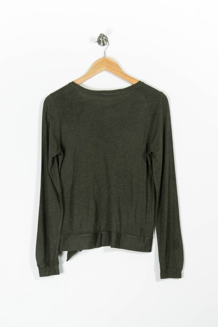 Pull Vert - Taille S/36 de la marque La Fée Maraboutée | PARAD96398 - Vendu par Paradigme - Image 4
