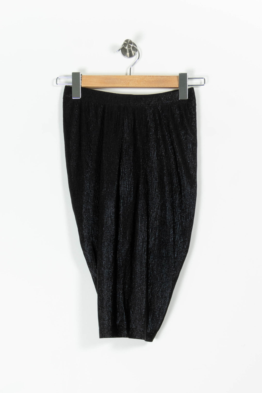 Jupe Drapée Noire - Taille XS/34 de la marque IRO | PARAD96404 - Vendu par Paradigme - Image 4