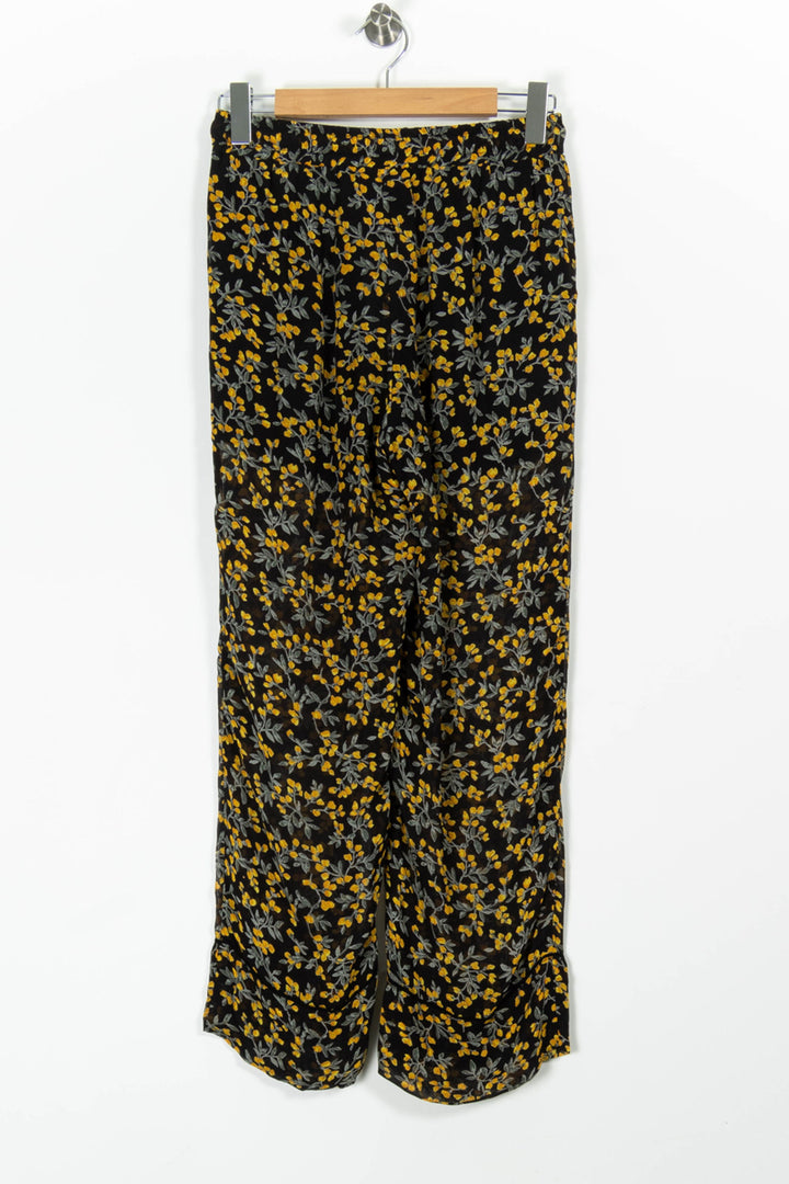 Pantalon Noir et Jaune - Taille XS/34 de la marque Ganni | PARAD96405 - Vendu par Paradigme - Image 4