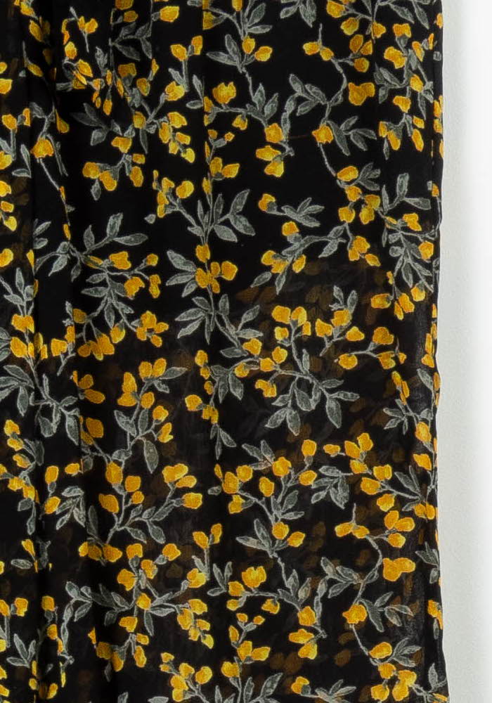 Pantalon Noir et Jaune - Taille XS/34 de la marque Ganni | PARAD96405 - Vendu par Paradigme - Image 3