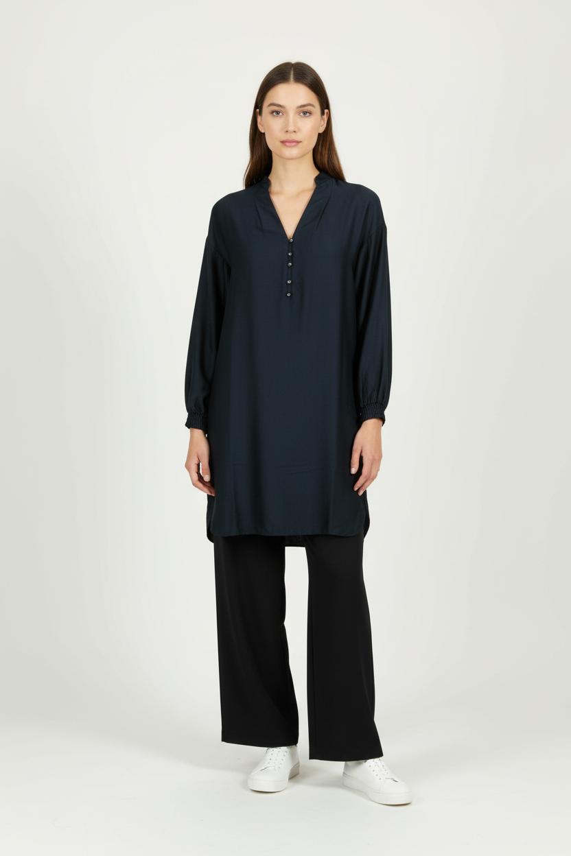 Robe Droite Bleue - Taille S/36 de la marque Ekyog | PARAD96406 - Vendu par Paradigme - Image 1
