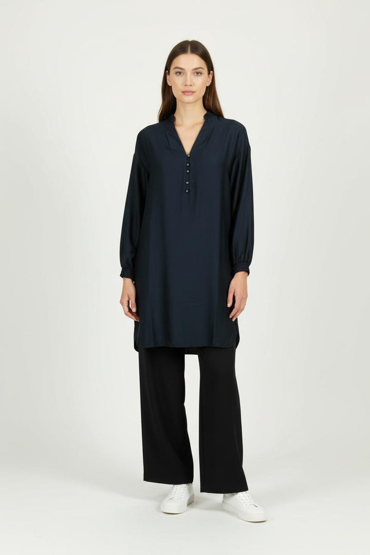 Robe Droite Bleue - Taille S/36 de la marque Ekyog | PARAD96406 - Vendu par Paradigme - Image 1