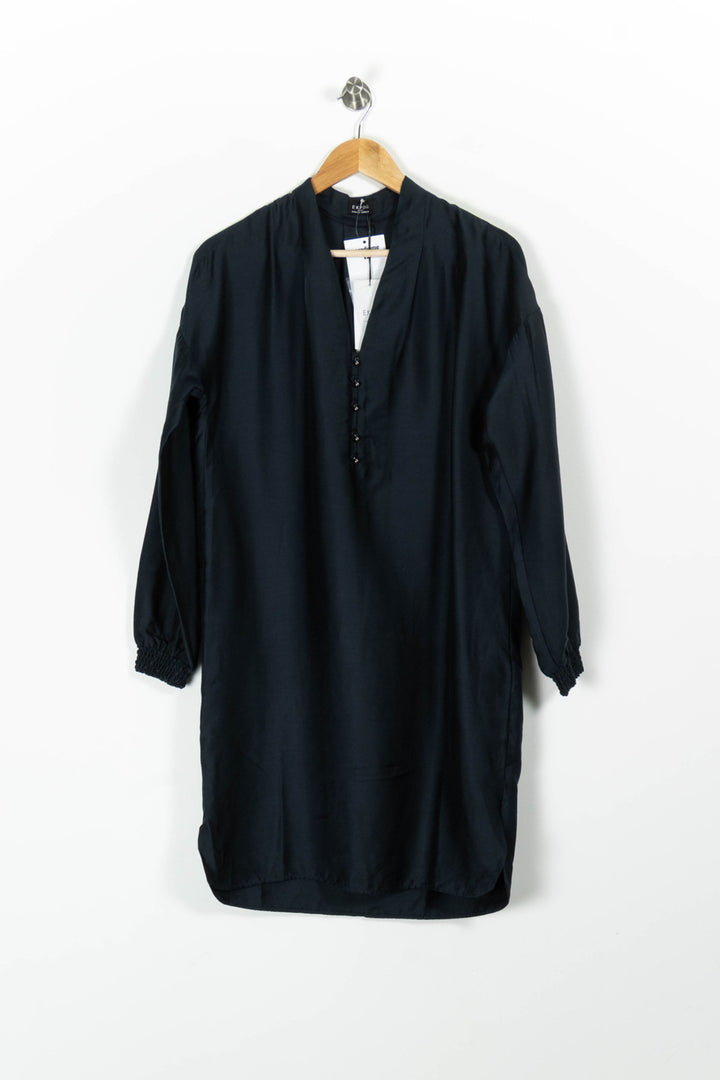 Robe Droite Bleue - Taille S/36 de la marque Ekyog | PARAD96406 - Vendu par Paradigme - Image 2