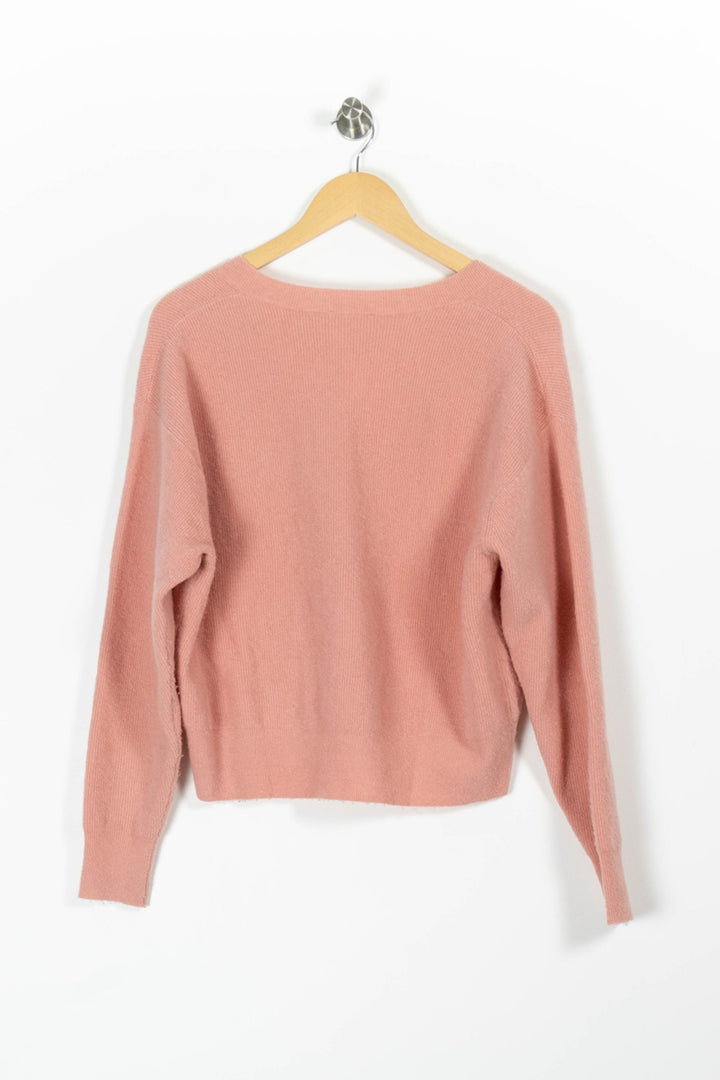 Pull Rose - Taille XS/34 de la marque American Vintage | PARAD96415 - Vendu par Paradigme - Image 4