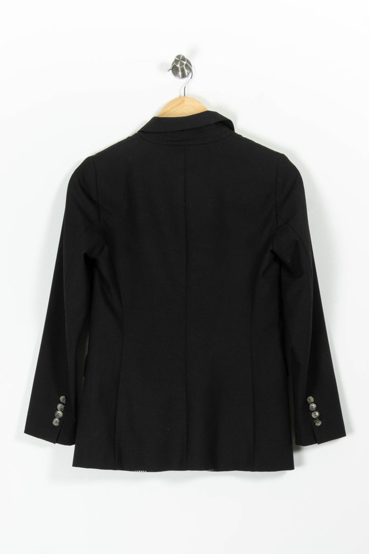 Blazer Noir - Taille XS/34 de la marque Caroll | PARAD96418 - Vendu par Paradigme - Image 4
