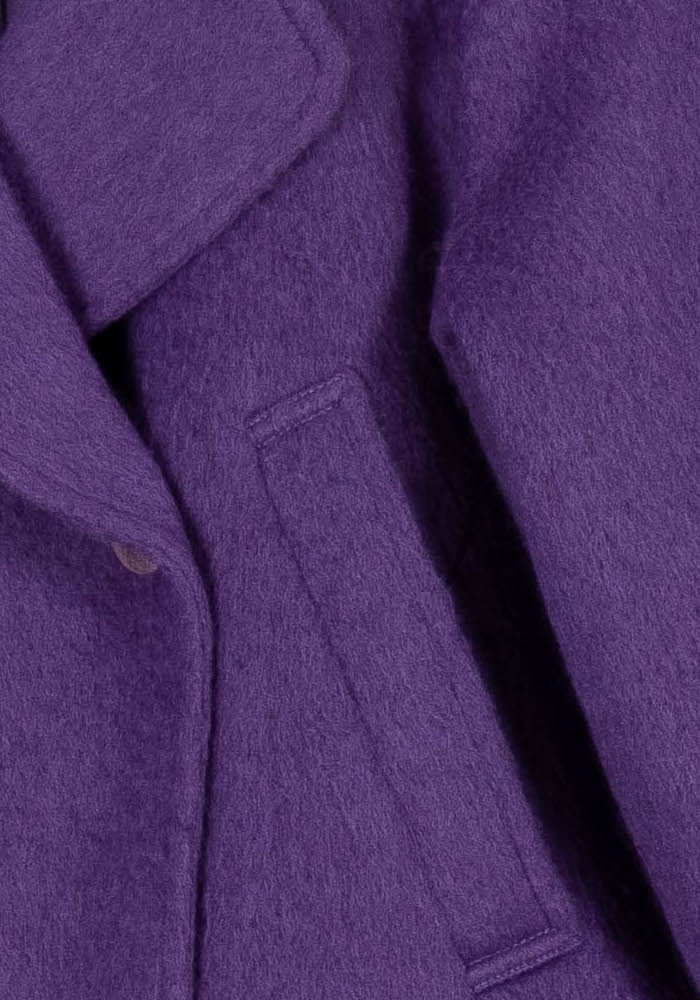 Manteau Violet - Taille M/38 de la marque Liu Jo | PARAD96419 - Vendu par Paradigme - Image 3