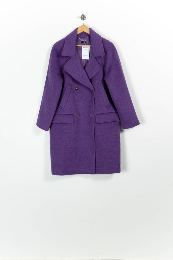 Manteau Violet - Taille M/38 de la marque Liu Jo | PARAD96419 - Vendu par Paradigme - Image 2