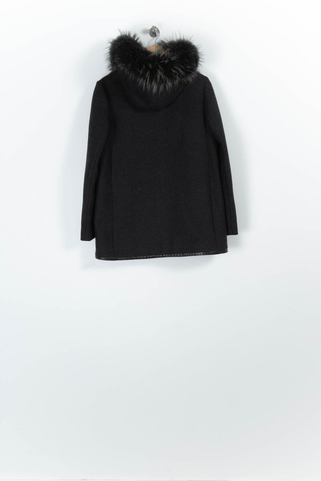 Manteau Noir - Taille M/38 de la marque ZAPA | PARAD96421 - Vendu par Paradigme - Image 4