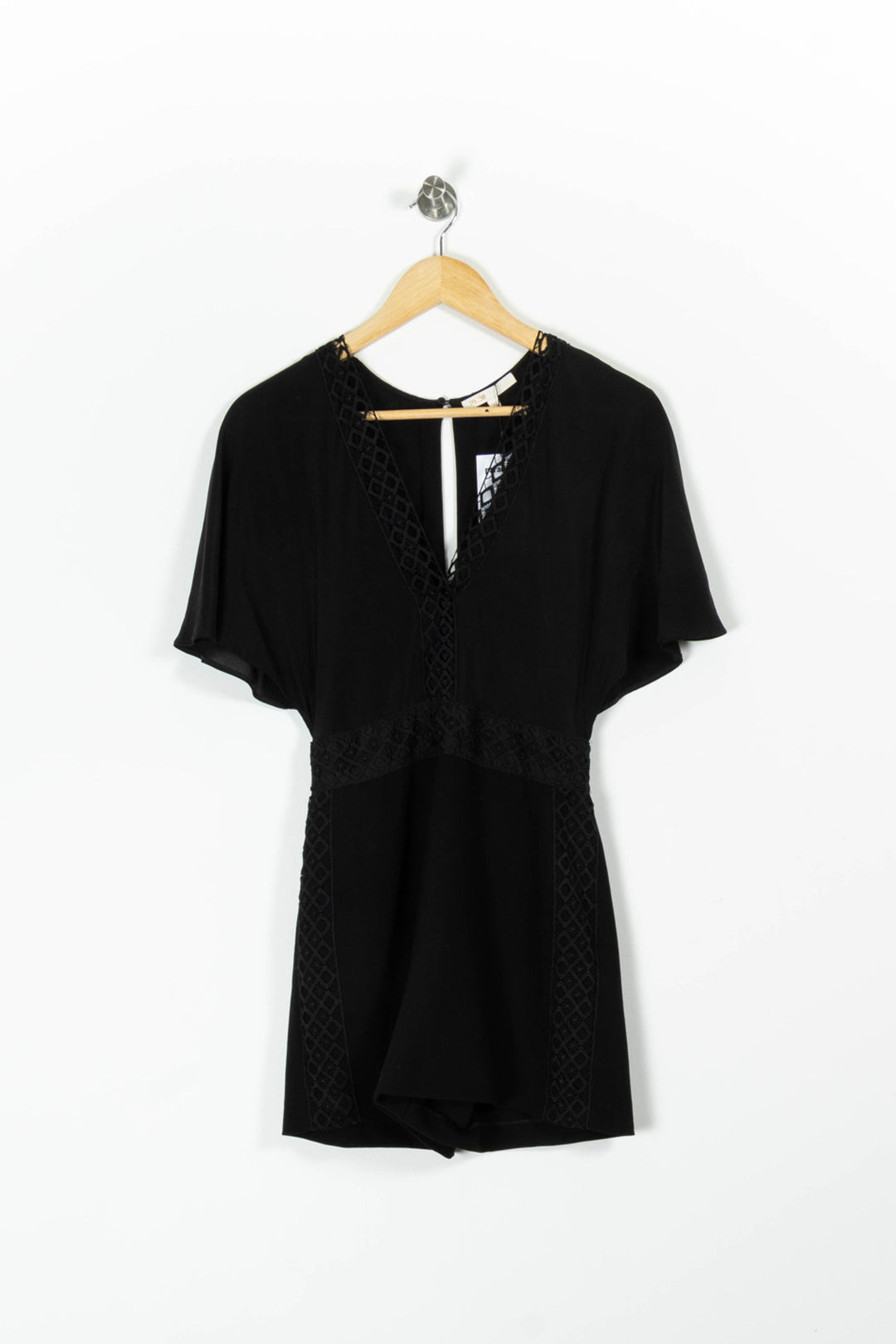 Combishort Noir - Taille S/36 de la marque Maje | PARAD96426 - Vendu par Paradigme - Image 2