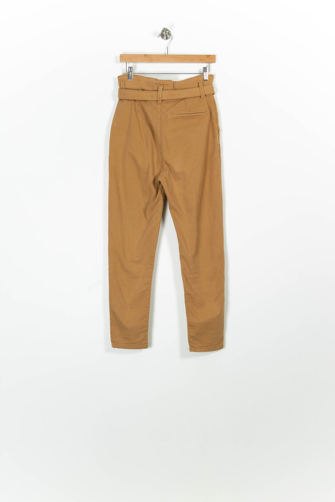 Pantalon Taille Haute Beige - Taille XS/34 de la marque Sézane | PARAD96429 - Vendu par Paradigme - Image 4