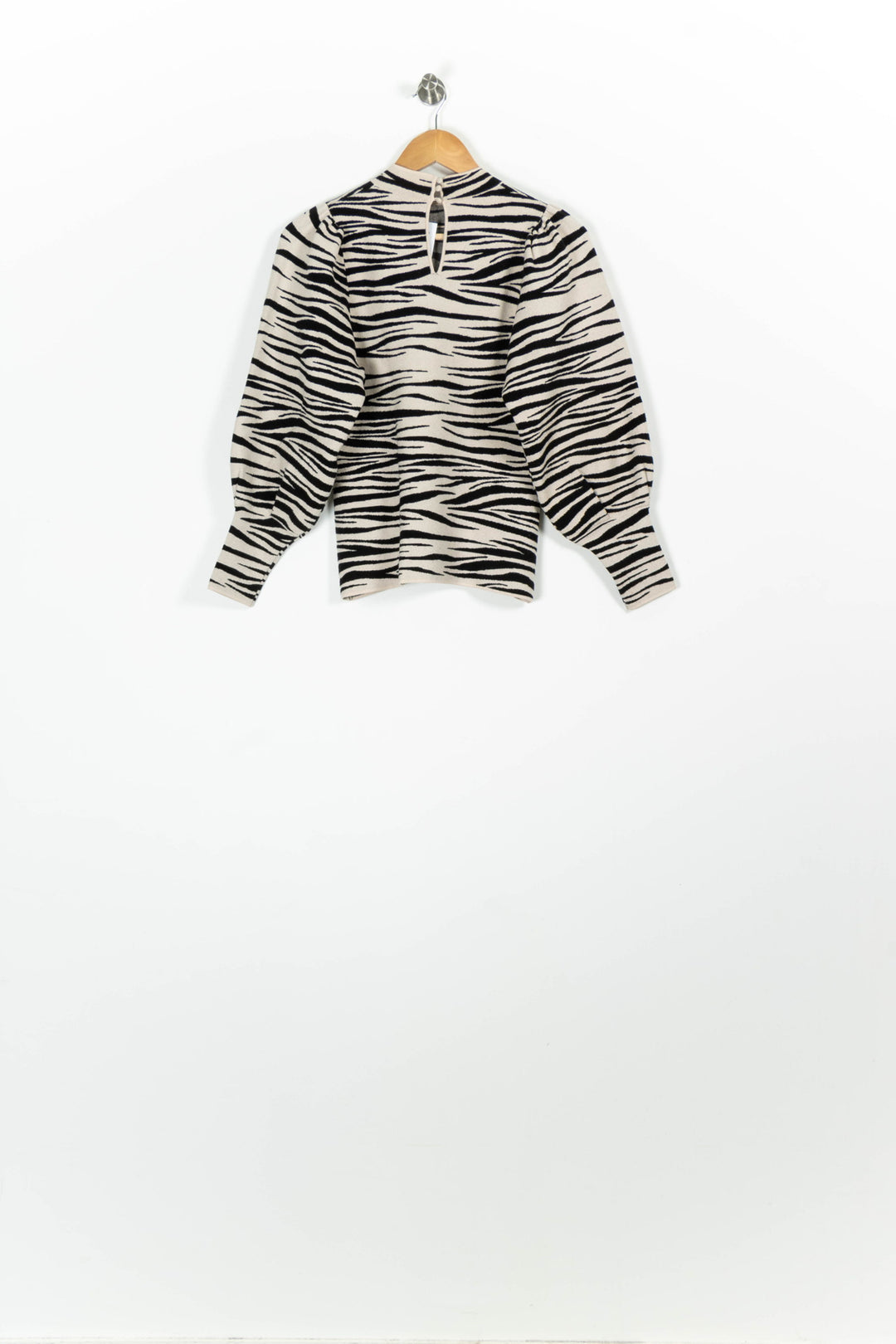 Pull Beige et Noir - Taille S/36 de la marque Sézane | PARAD96432 - Vendu par Paradigme - Image 4