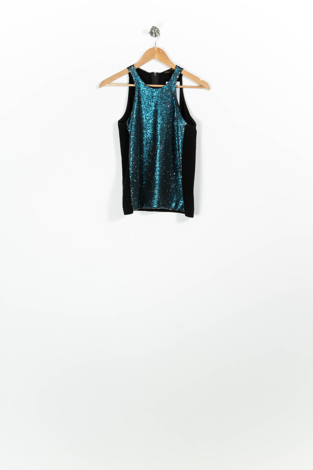 Débardeur Noir et Bleu - Taille S/36 de la marque Maje | PARAD96433 - Vendu par Paradigme - Image 2