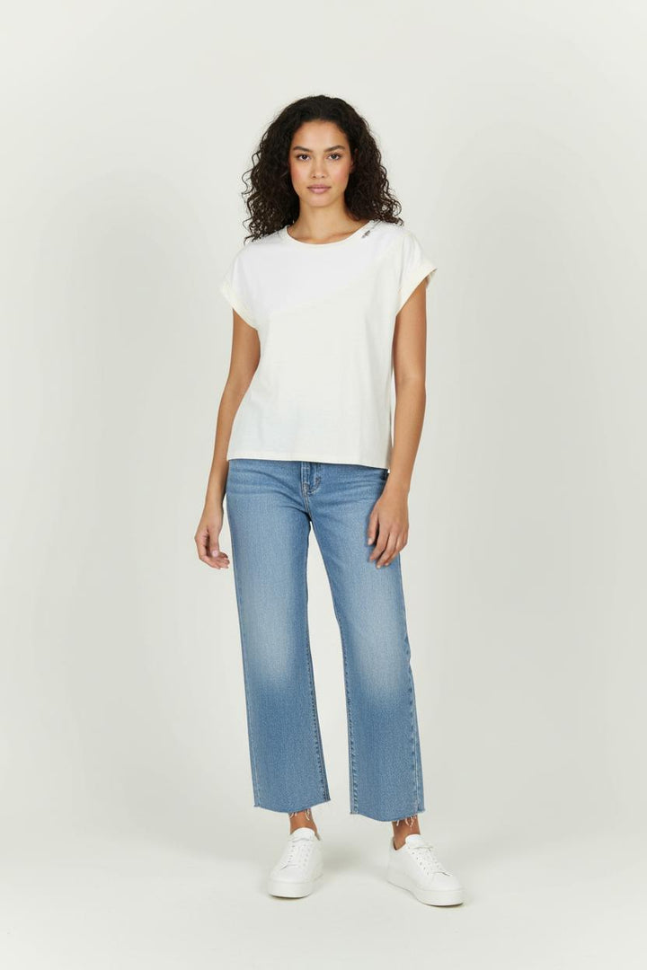 Tee-shirt Beige - Taille XS/34 de la marque One Step | PARAD96445 - Vendu par Paradigme - Image 1