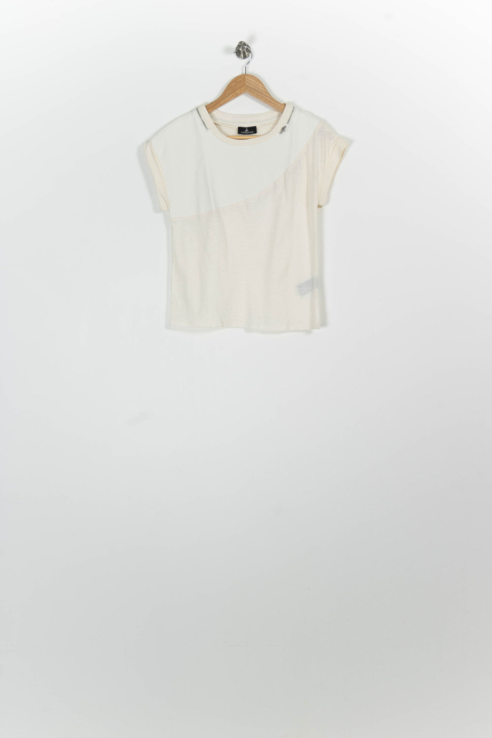 Tee-shirt Beige - Taille XS/34 de la marque One Step | PARAD96445 - Vendu par Paradigme - Image 2